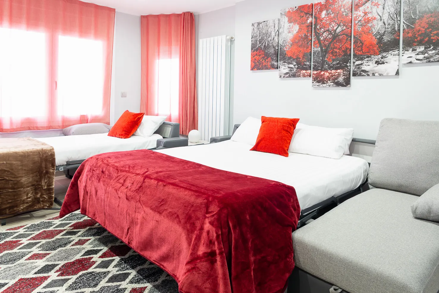 Apartamento de 1 dormitorio con terraza