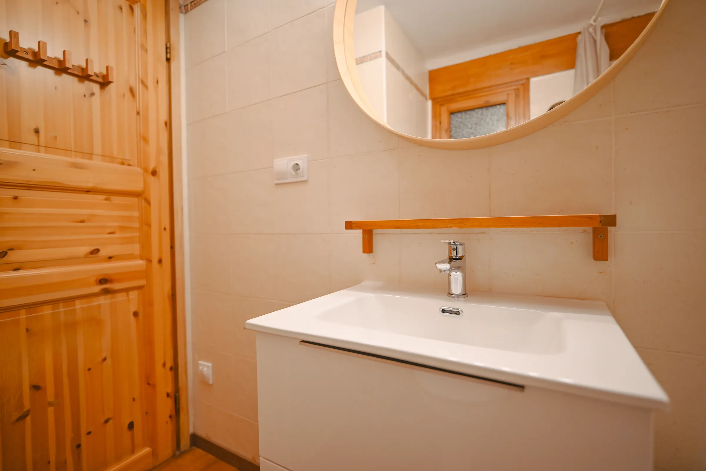 Cabaña dúplex con terraza
