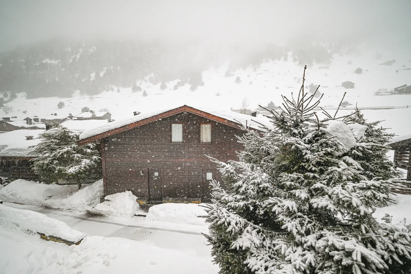 Cabaña dúplex en Incles
