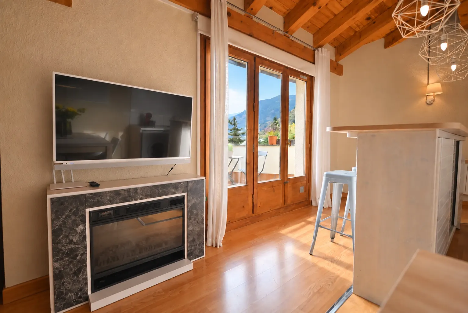Apartamento con terraza