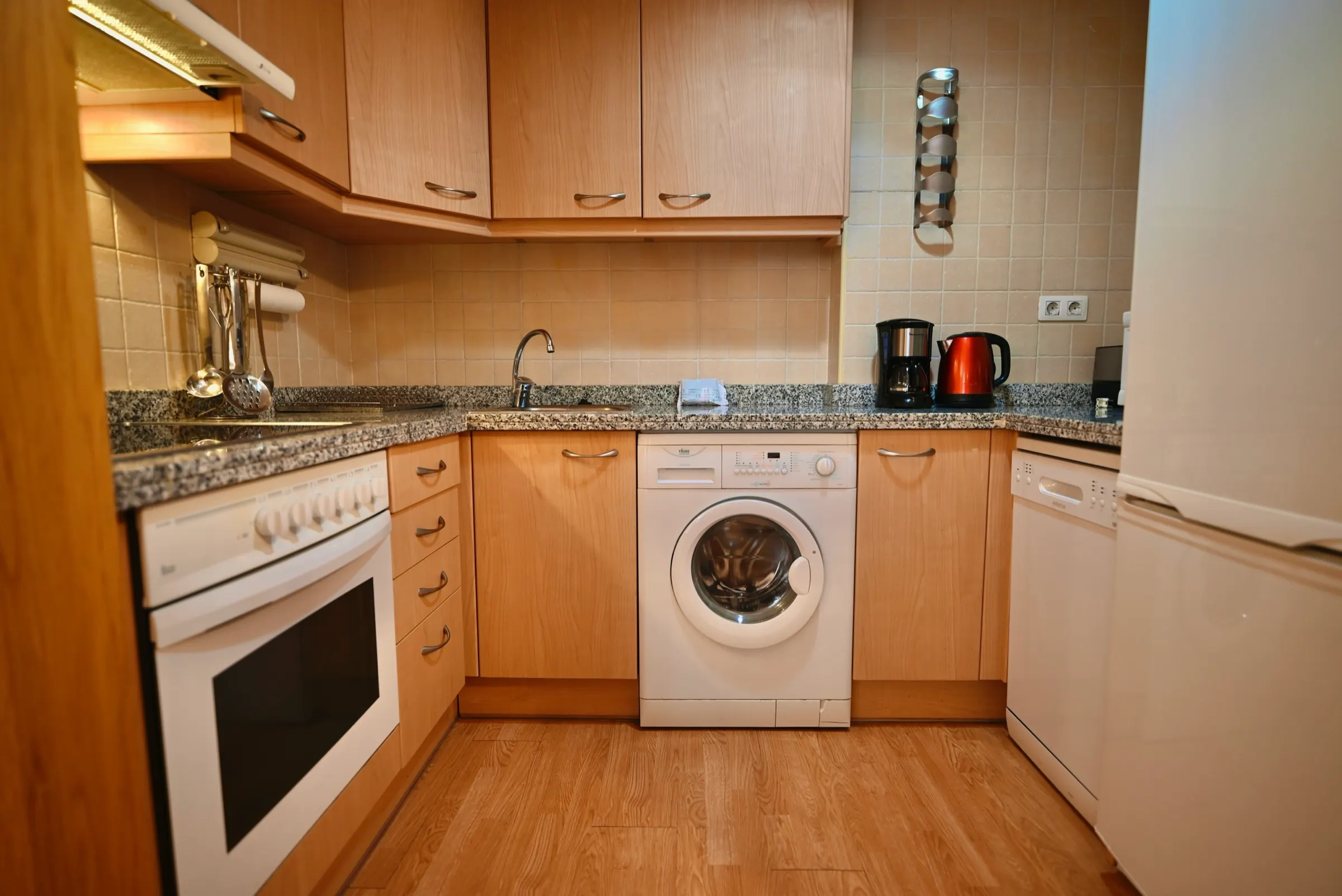 Apartamento con balcón y vistas