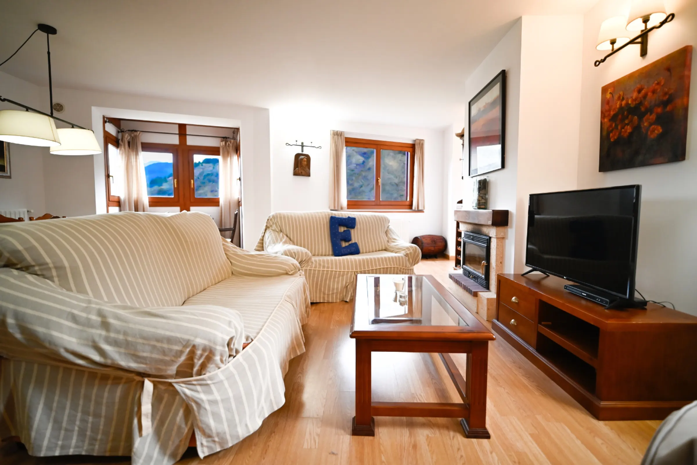 Apartamento amplio para 9