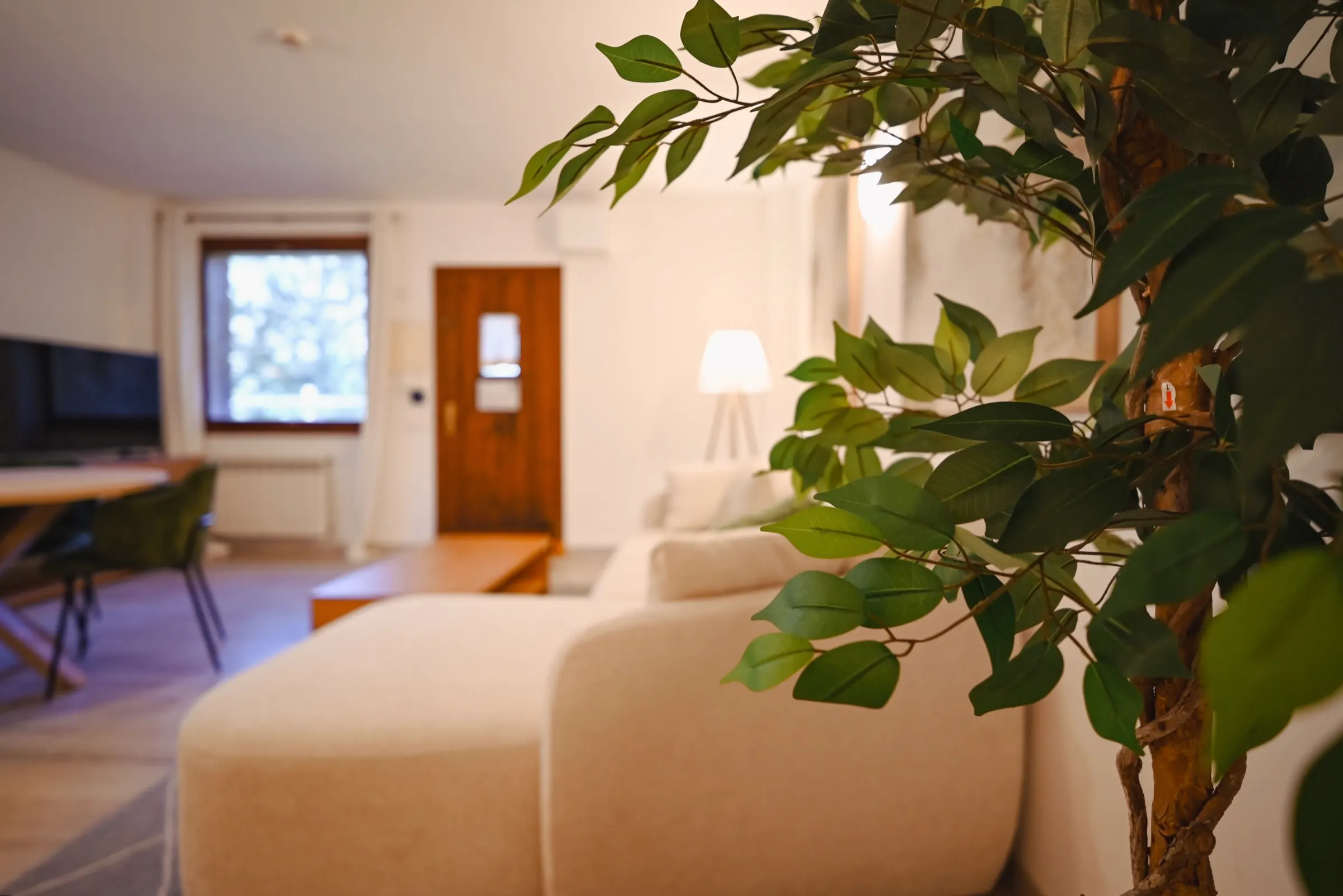 Apartamento con escritorio