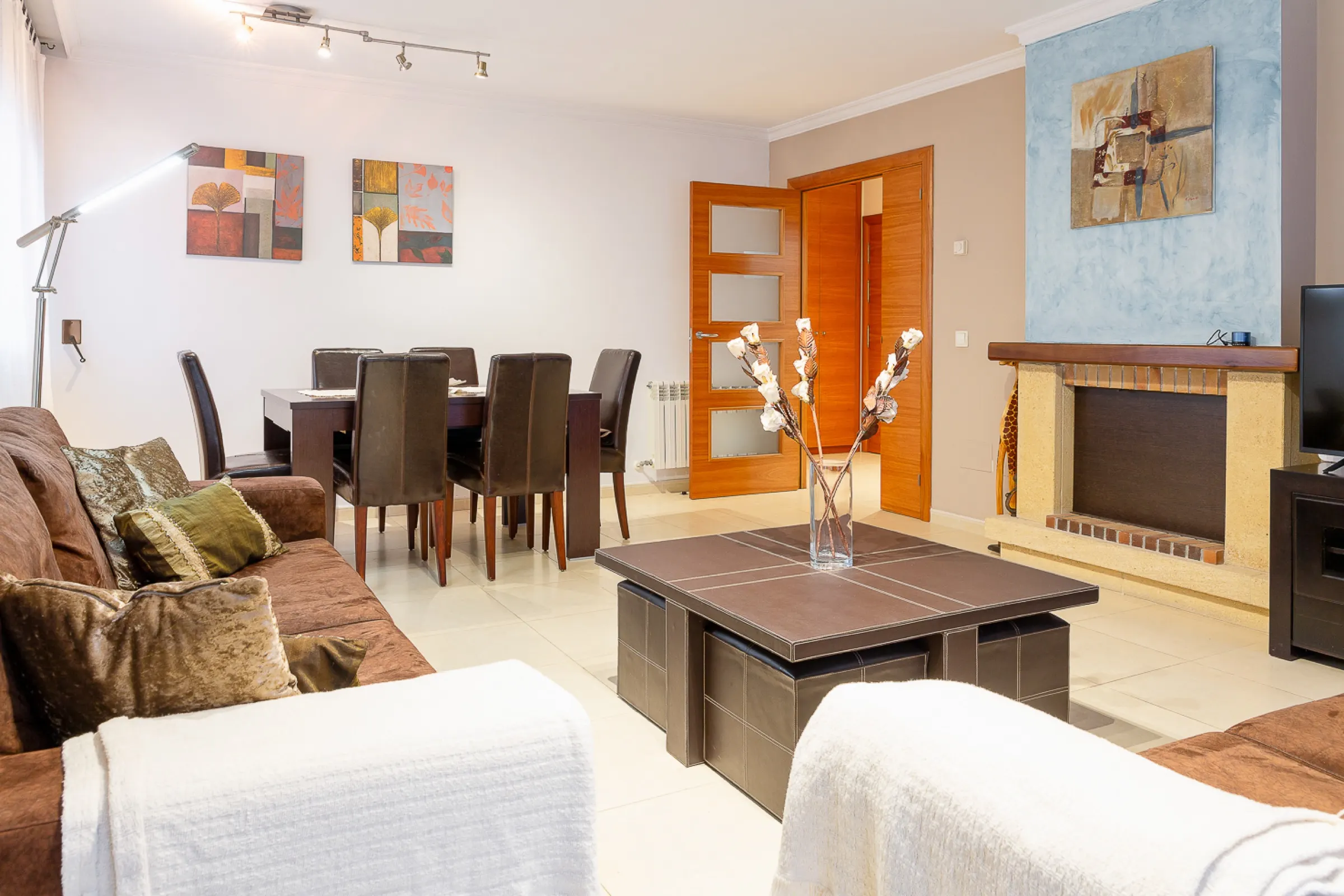 Apartamento de 3 habitaciones con balcón