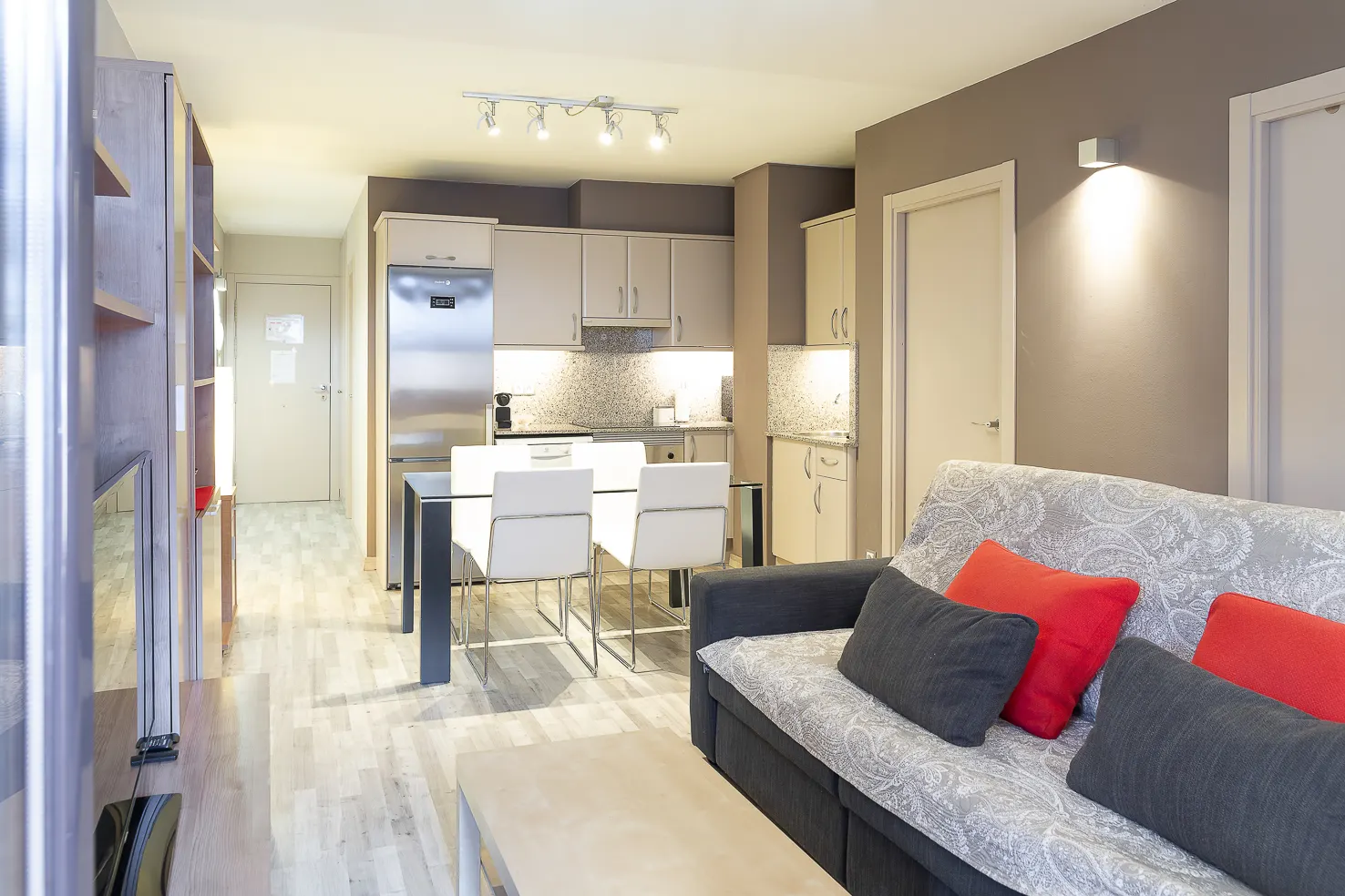 Apartamento en El Tarter con terraza y vistas