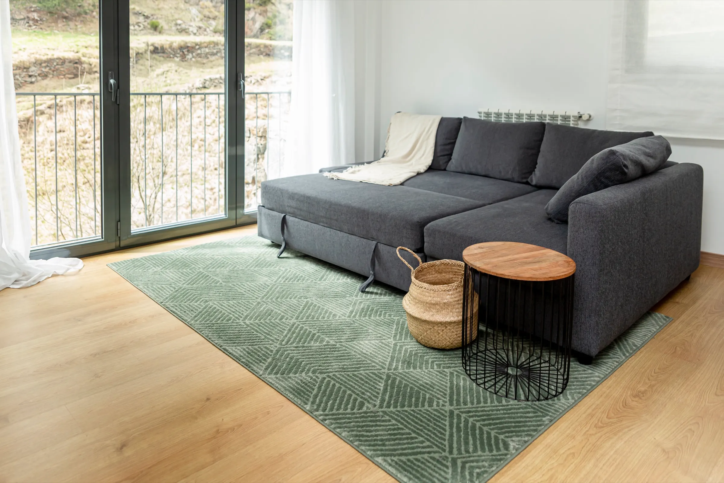 Apartamento con balcón