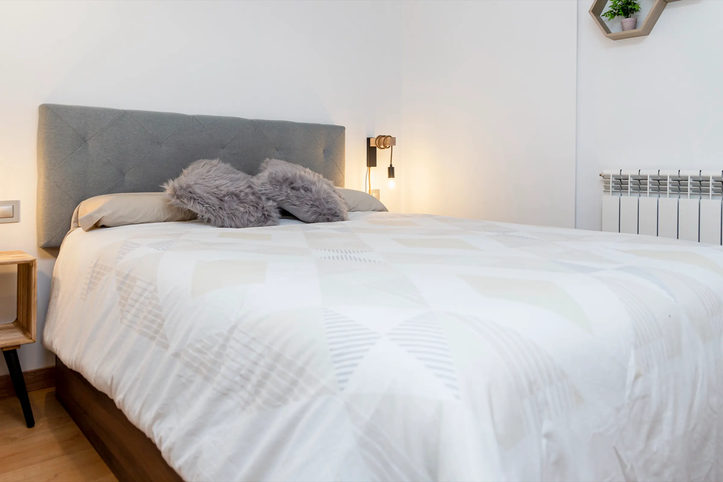 Apartamento con balcón
